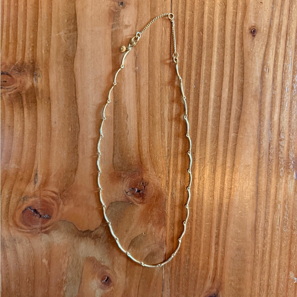 Madewell Gold Beaded Necklace